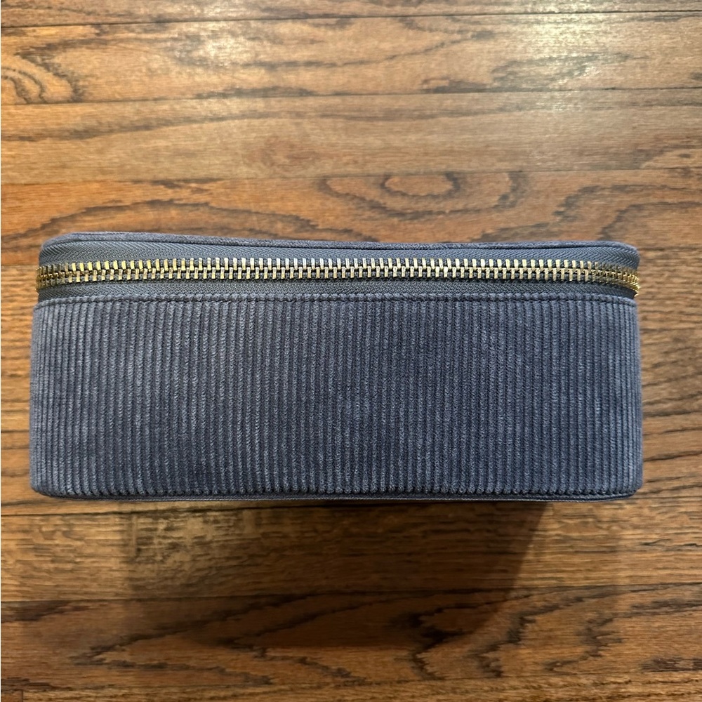 Stoney Clover Lane Corduroy jewelry case BLUEBERRY PIE